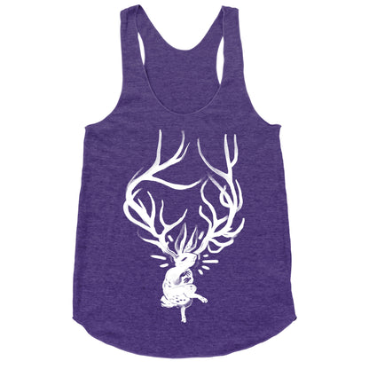 A Jackalope's Lullaby Racerback Tank