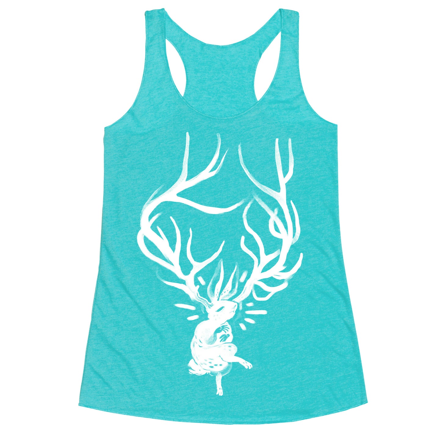 A Jackalope's Lullaby Racerback Tank