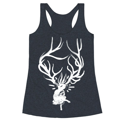 A Jackalope's Lullaby Racerback Tank