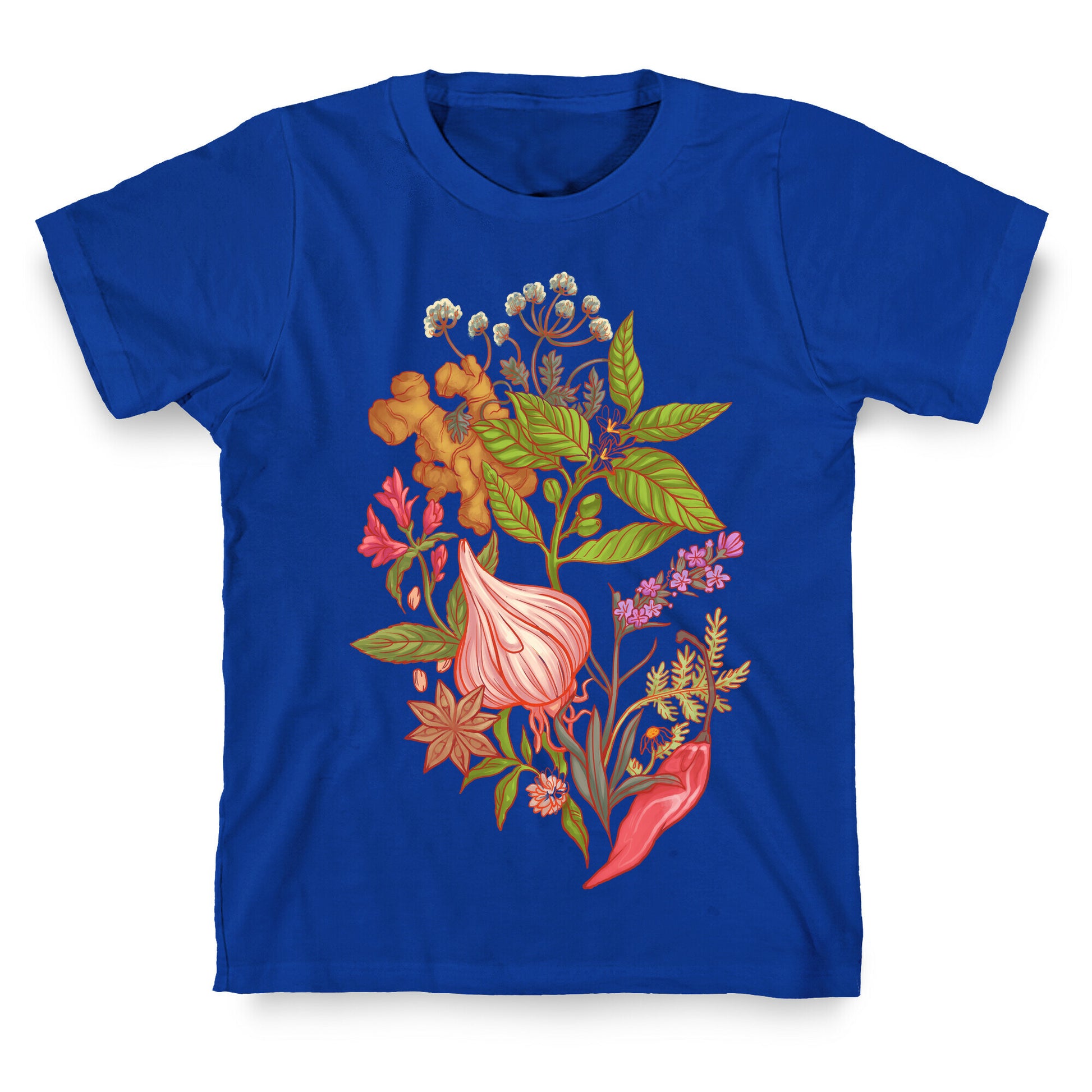 Chef's Botanical Herbs and Spices T-Shirt