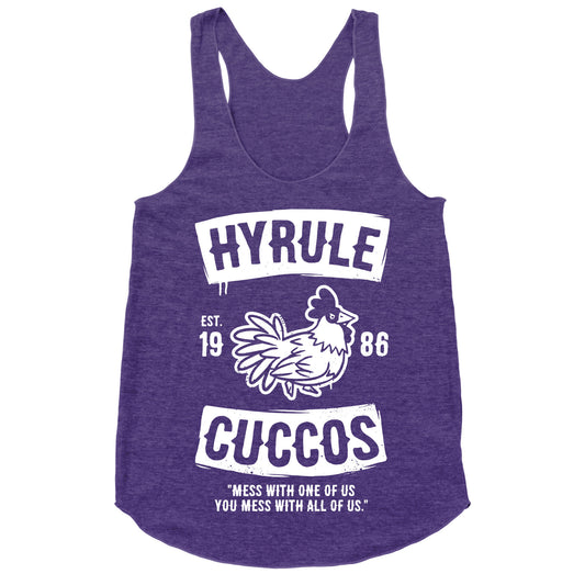 Hyrule Cuccos Racerback Tank