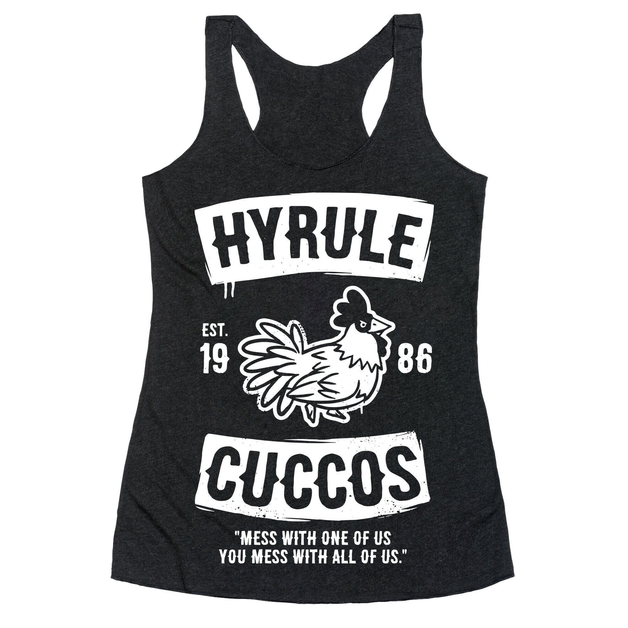 Hyrule Cuccos Racerback Tank