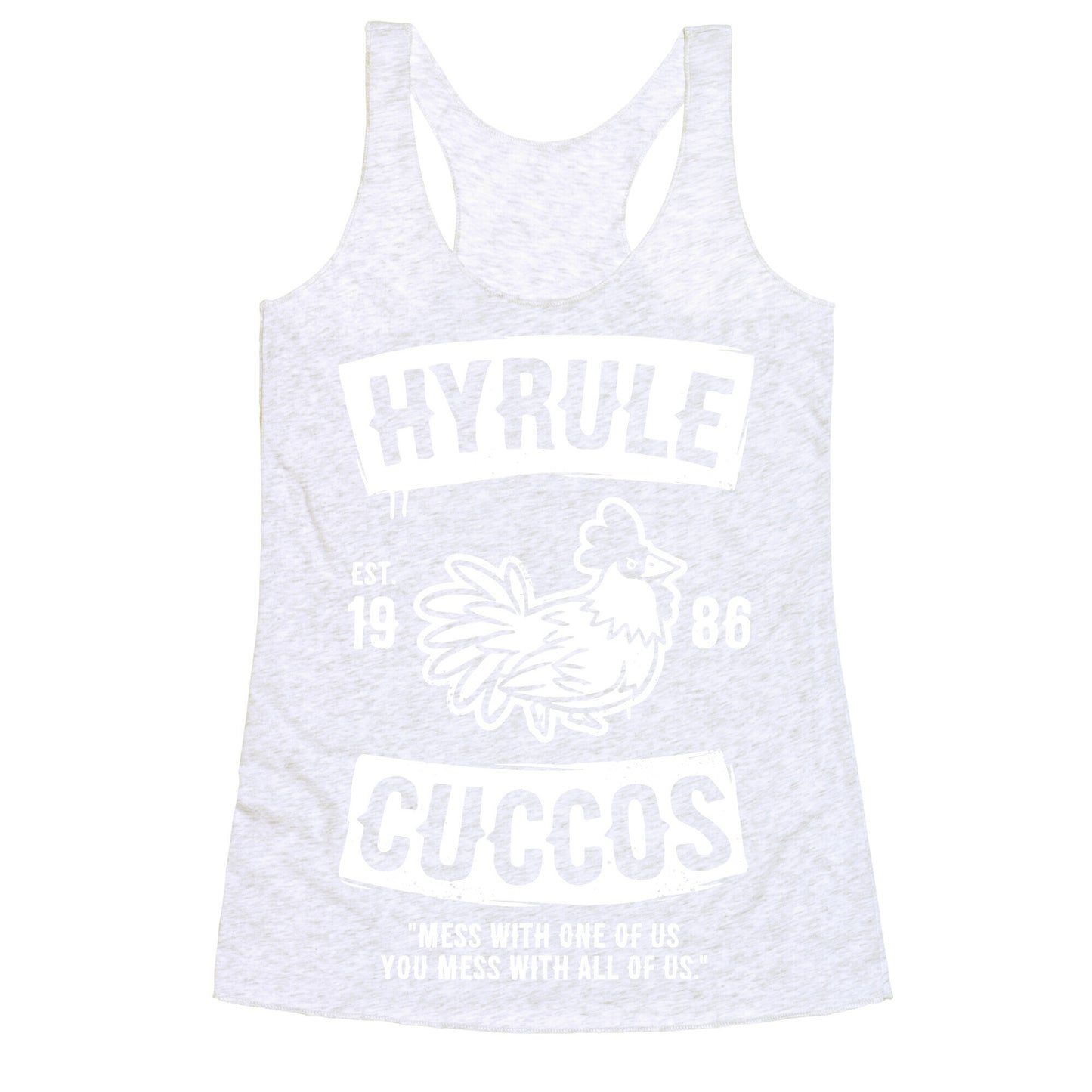 Hyrule Cuccos Racerback Tank