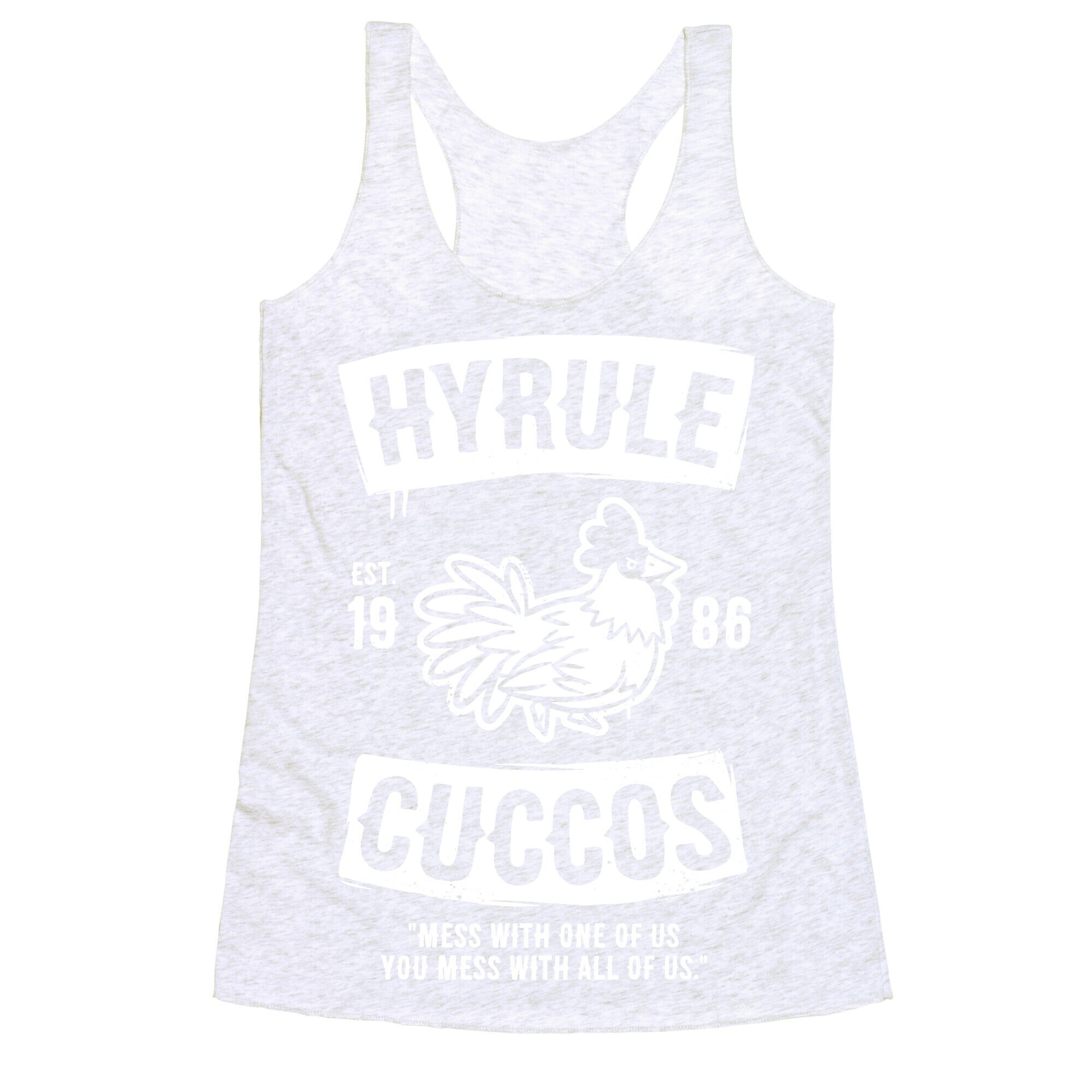 Hyrule Cuccos Racerback Tank