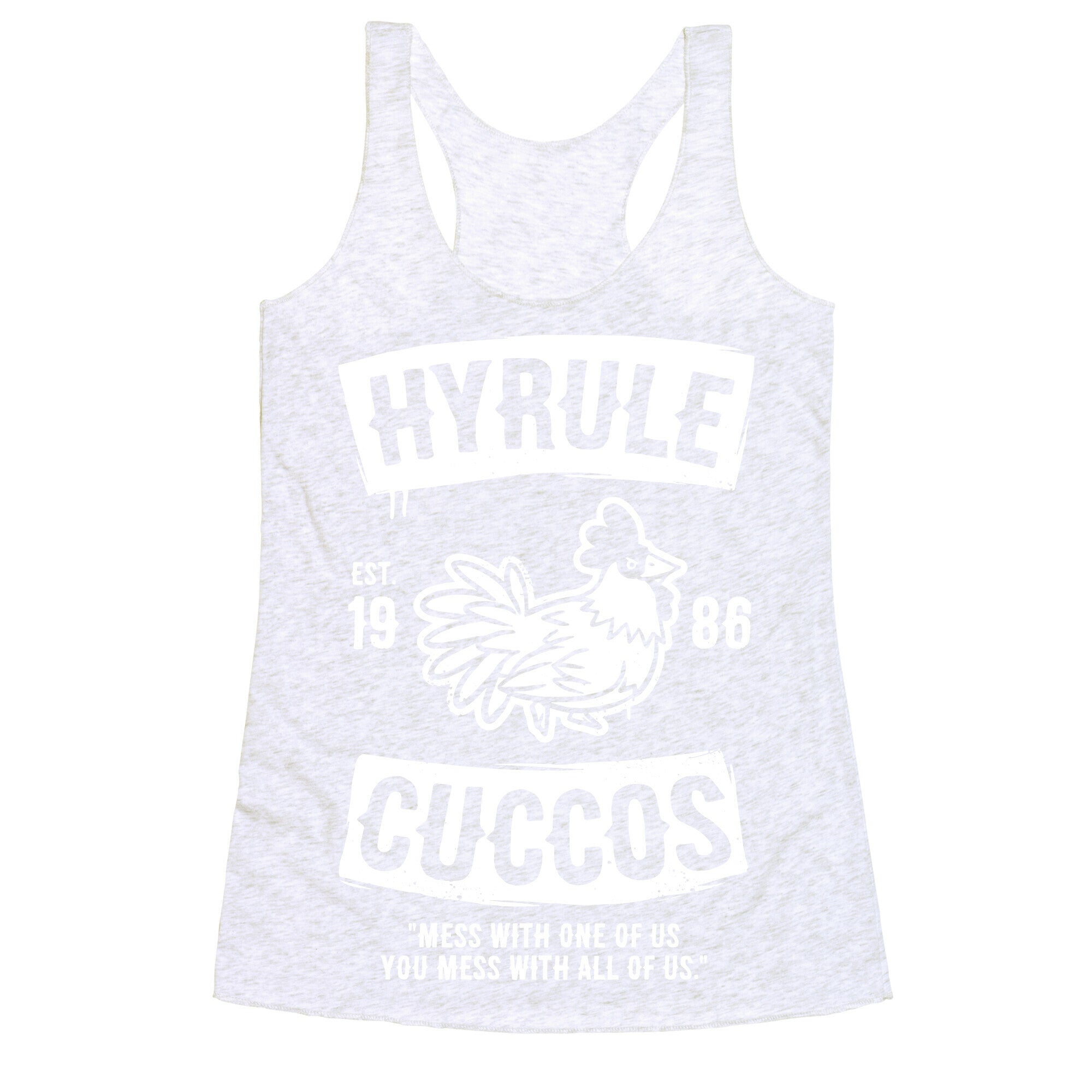 Hyrule Cuccos Racerback Tank