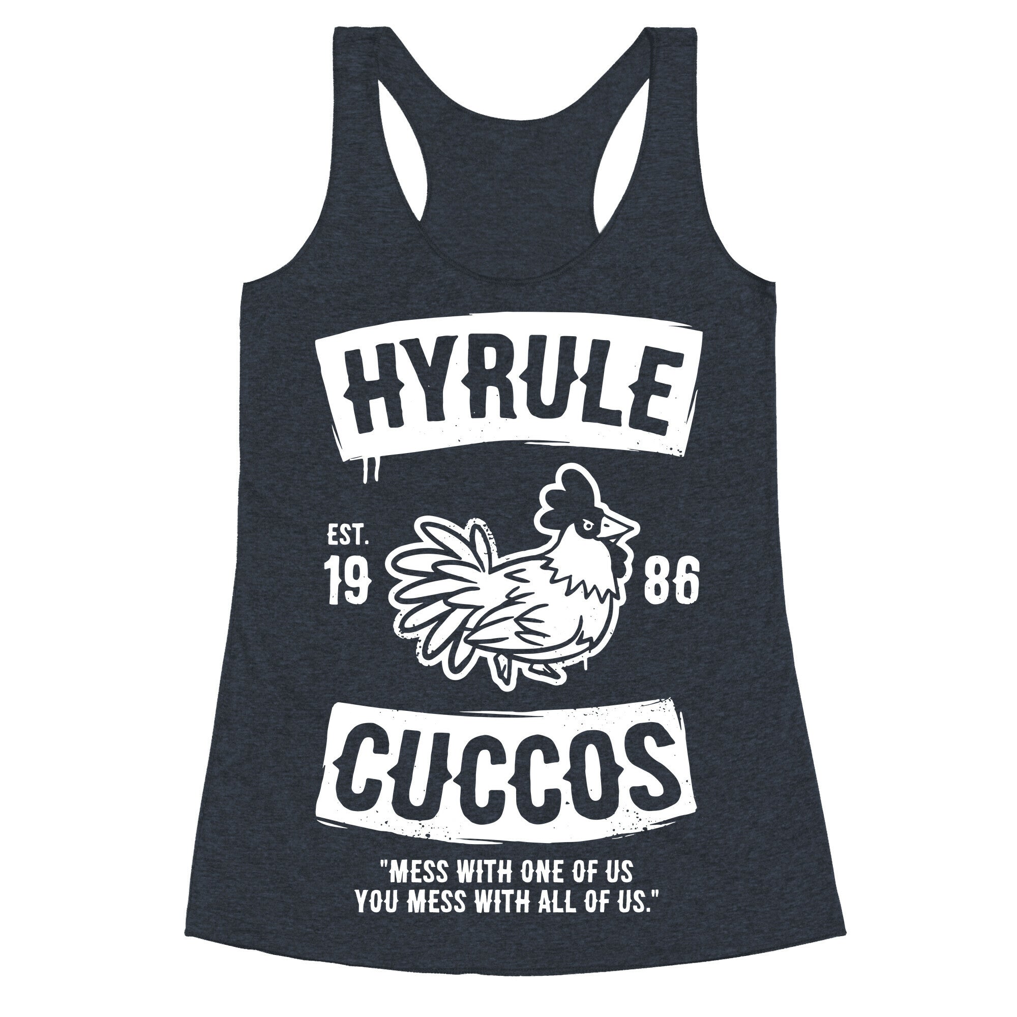Hyrule Cuccos Racerback Tank