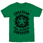 Croatoan Virus Outbreak Survivor T-Shirt