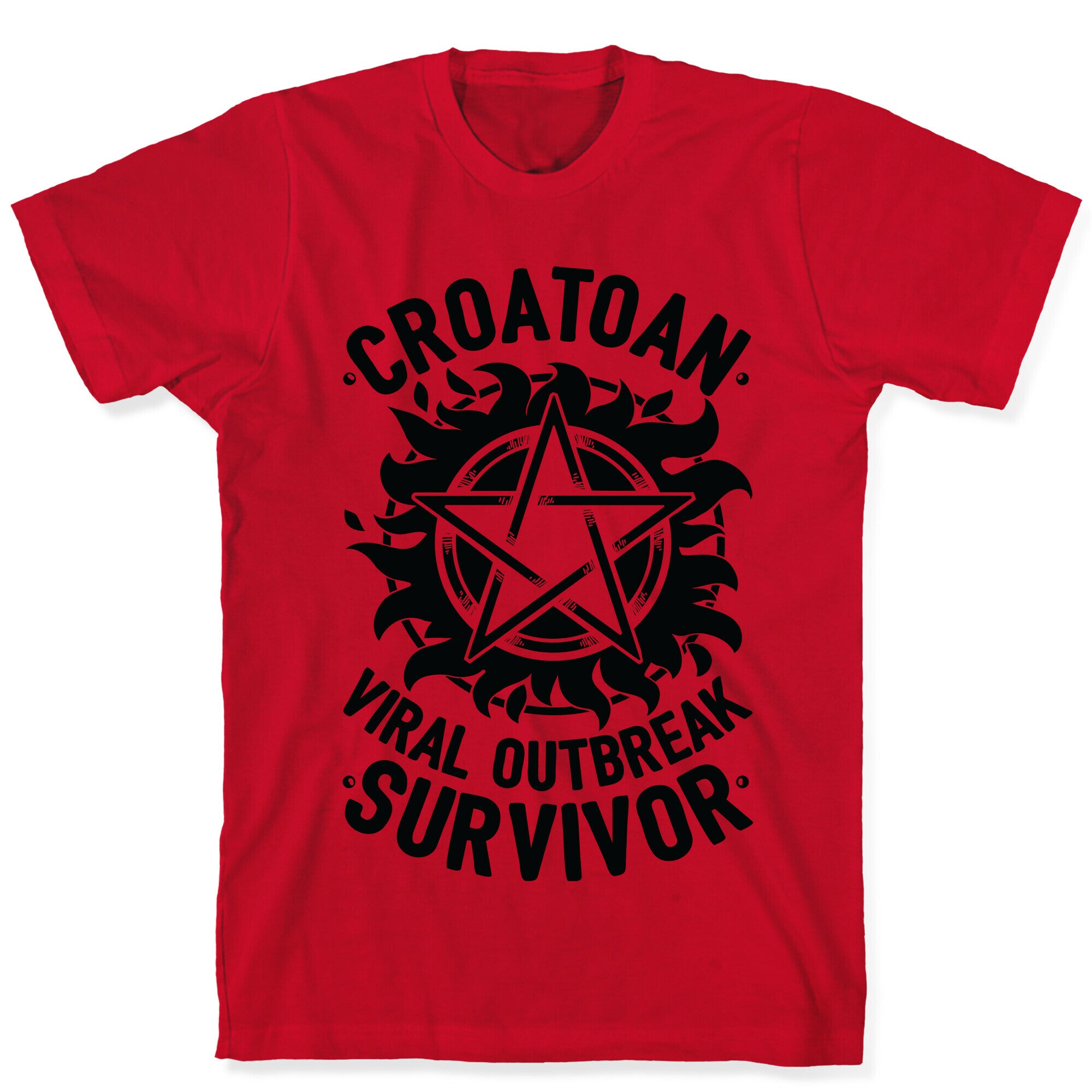 Croatoan Virus Outbreak Survivor T-Shirt