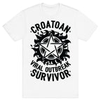 Croatoan Virus Outbreak Survivor T-Shirt