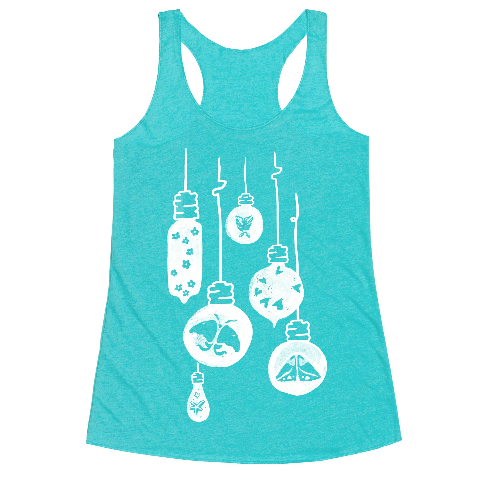Moth And Wallflower Indie Lights Racerback Tank