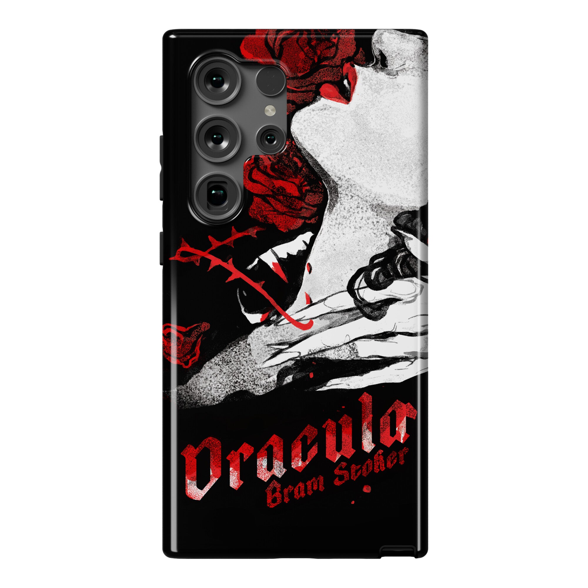 Dracula Book Cover Phone Case