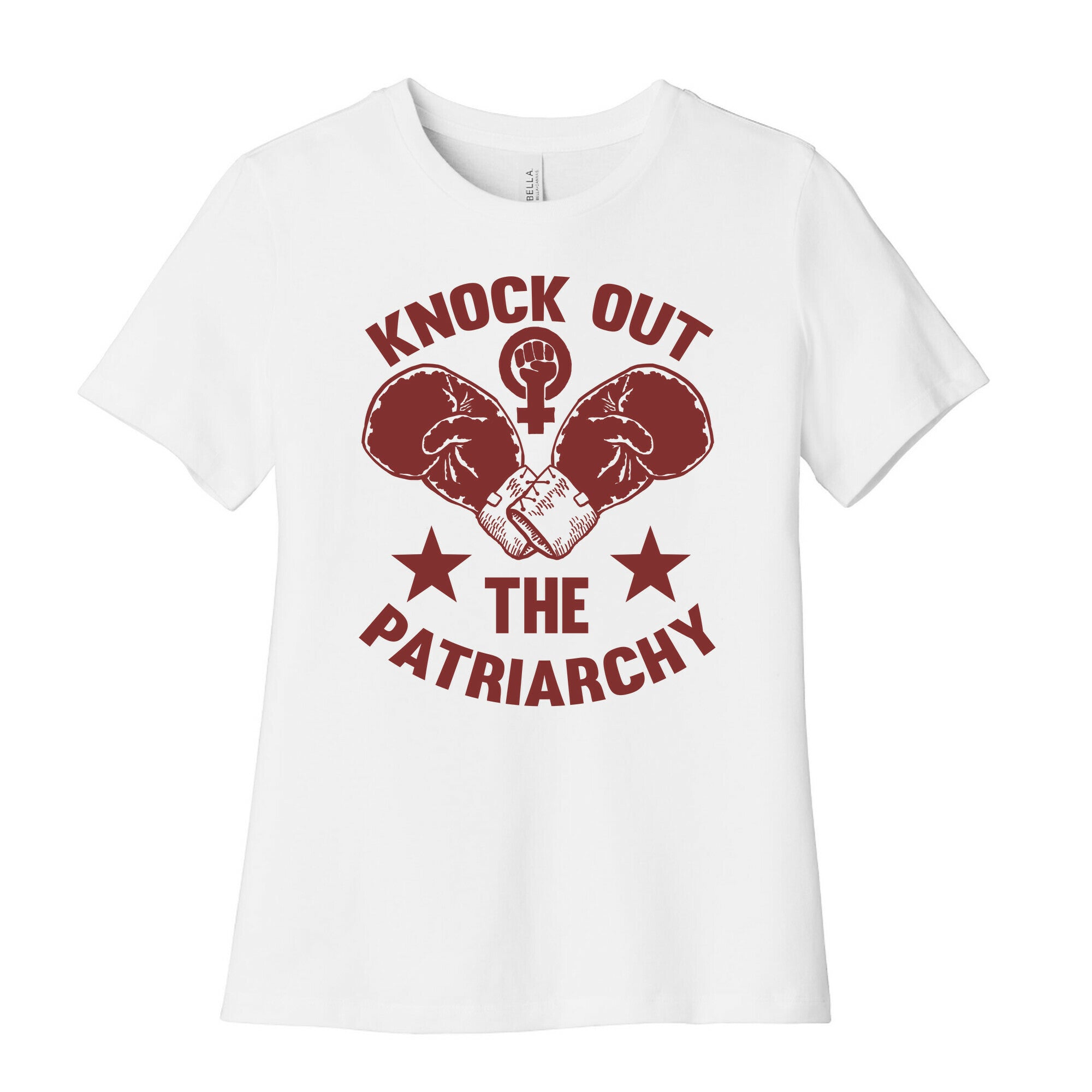 Knock Out The Patriarchy Women's Cotton Tee