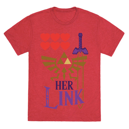 Her Link (Part 2) Unisex Triblend Tee