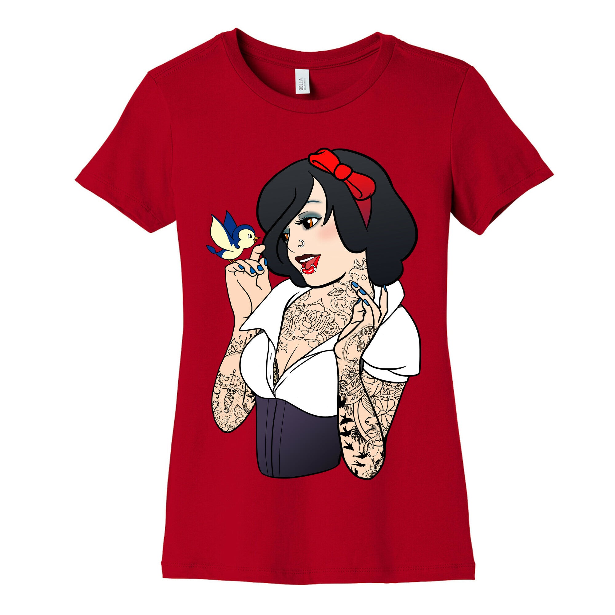 Snow Punk Princess Women's Cotton Tee