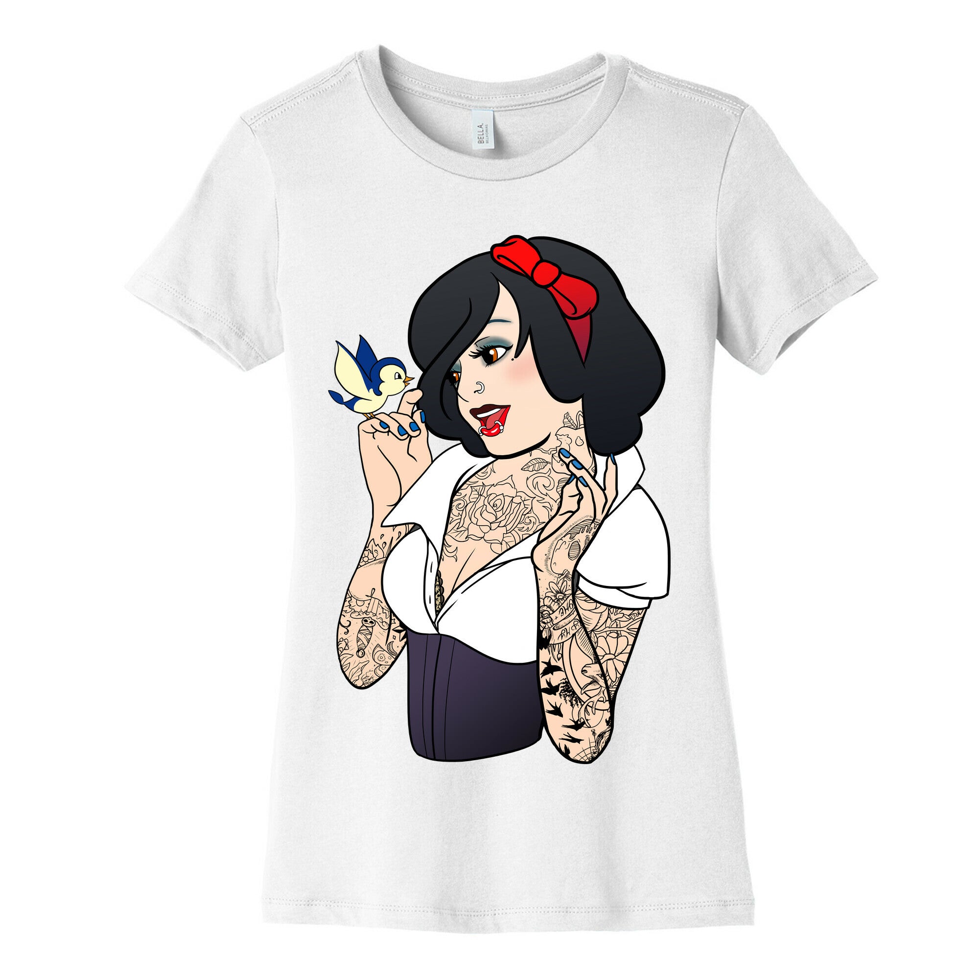 Snow Punk Princess Women's Cotton Tee