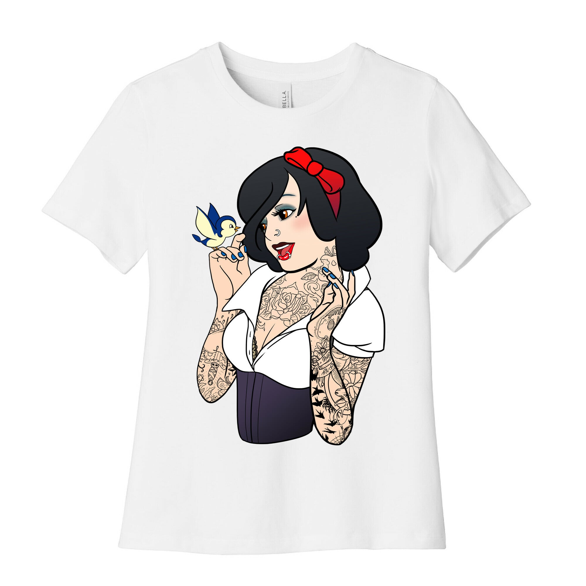 Snow Punk Princess Women's Cotton Tee