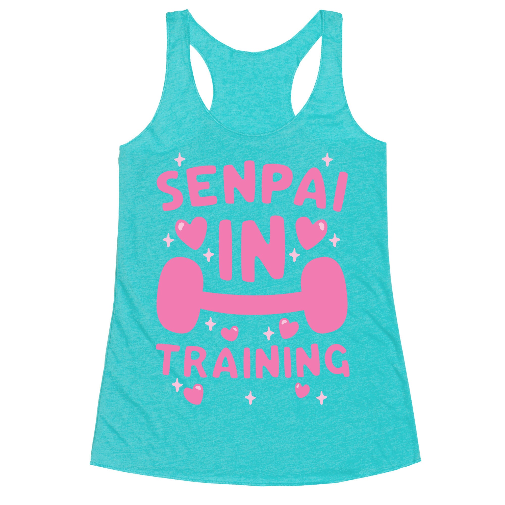 Senpai In Training Racerback Tank