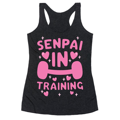Senpai In Training Racerback Tank