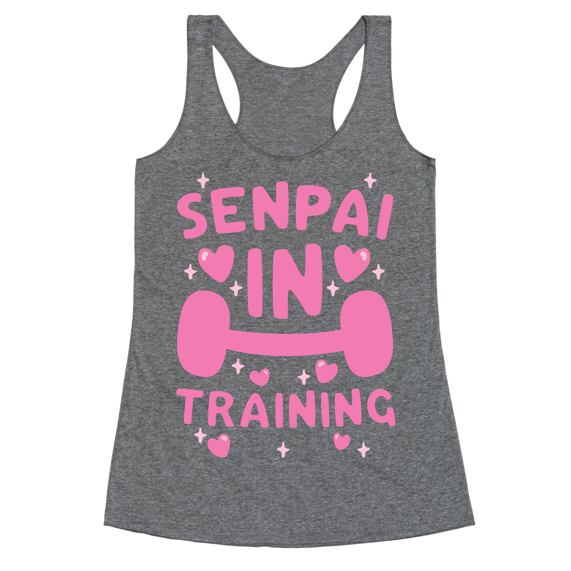 Senpai In Training Racerback Tank