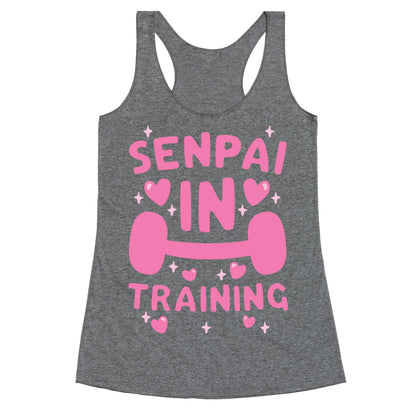Senpai In Training Racerback Tank