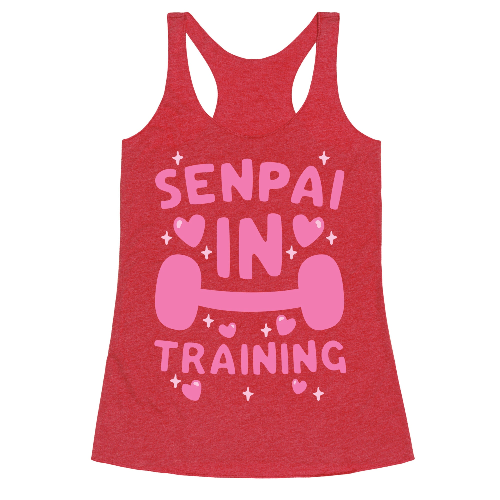 Senpai In Training Racerback Tank