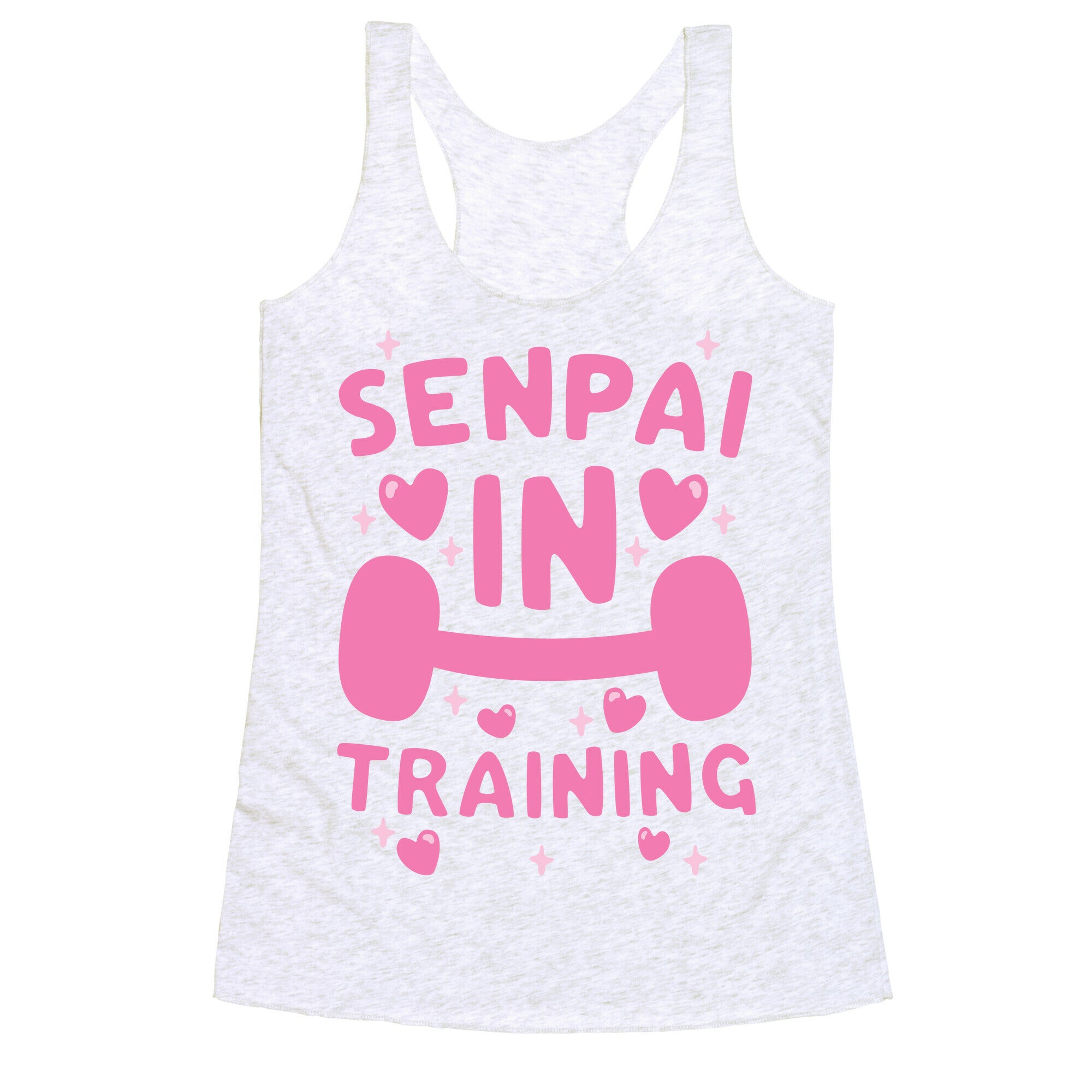 Senpai In Training Racerback Tank