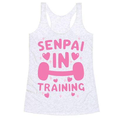 Senpai In Training Racerback Tank