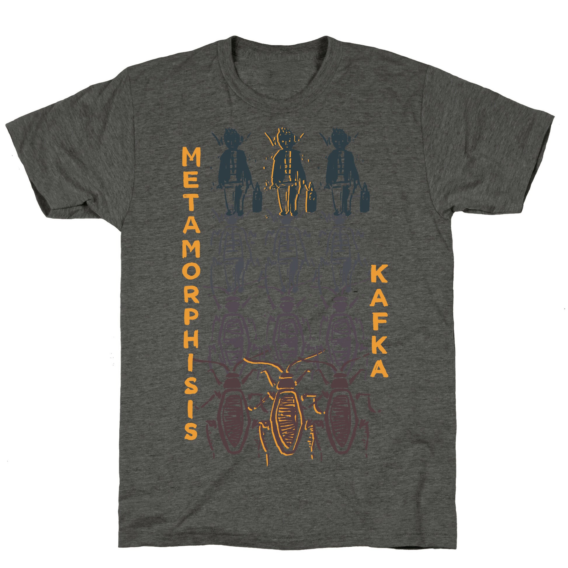 Kafka's Metamorphosis Unisex Triblend Tee