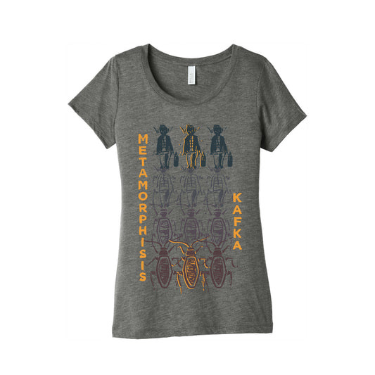 Kafka's Metamorphosis Women's Triblend Tee