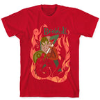 Medieval Epic Beowulf Book Cover T-Shirt