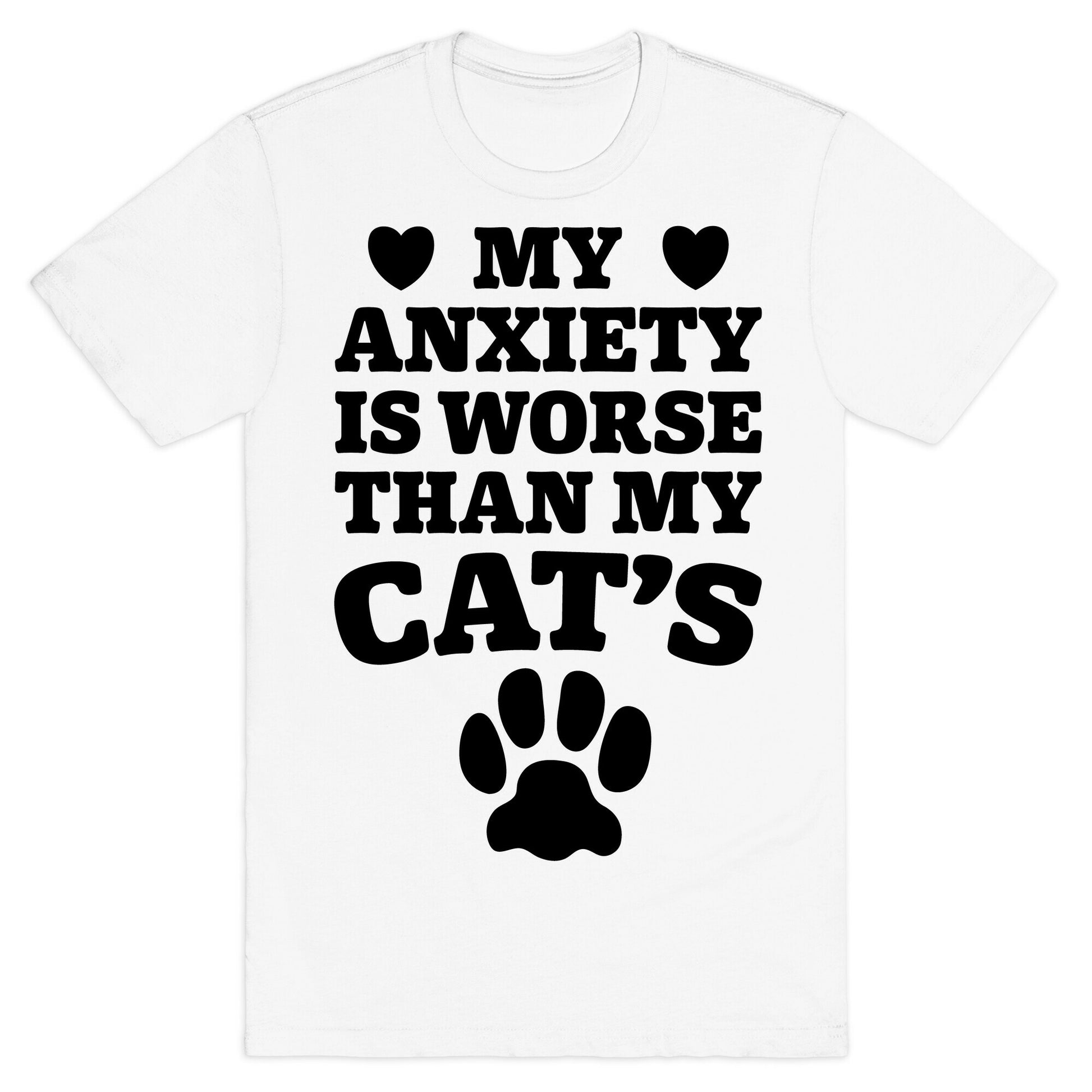 Cat Anxiety T-Shirt