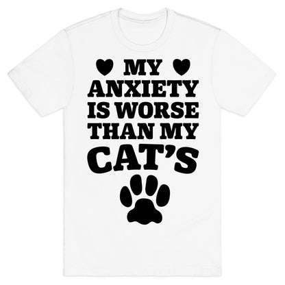 Cat Anxiety T-Shirt