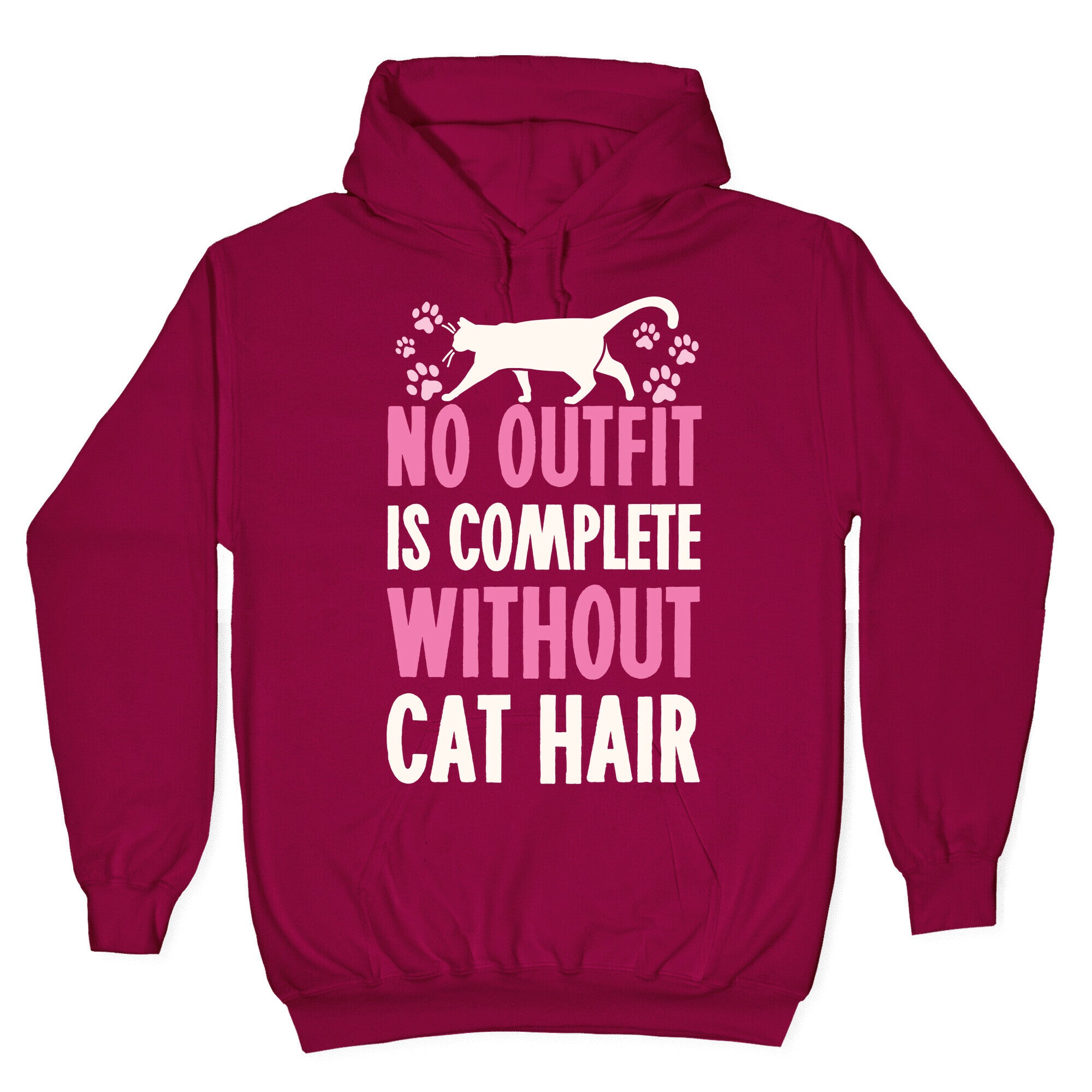 No Outfit Is Complete Without Cat Hair Hoodie