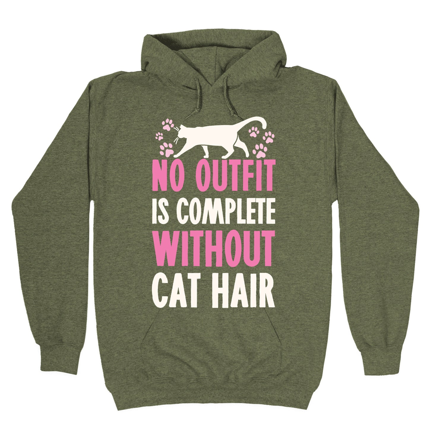 No Outfit Is Complete Without Cat Hair Hoodie
