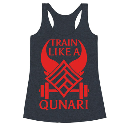 Train Like A Qunari Racerback Tank