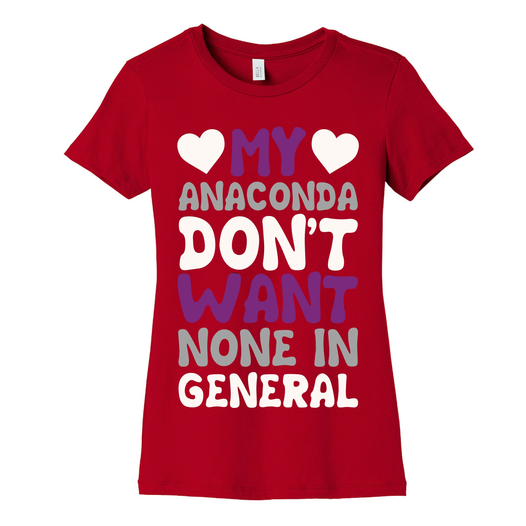My Anaconda Don't Want None In General Women's Cotton Tee