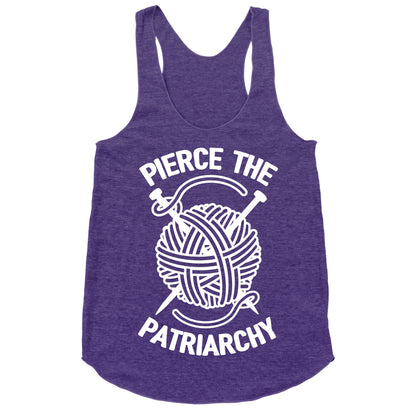 Pierce The Patriarchy Racerback Tank