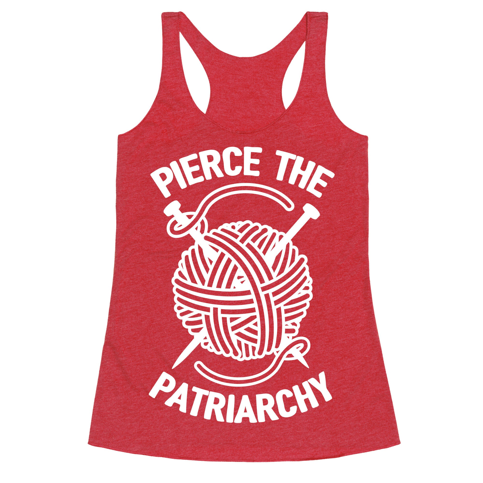 Pierce The Patriarchy Racerback Tank