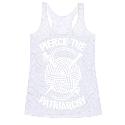 Pierce The Patriarchy Racerback Tank