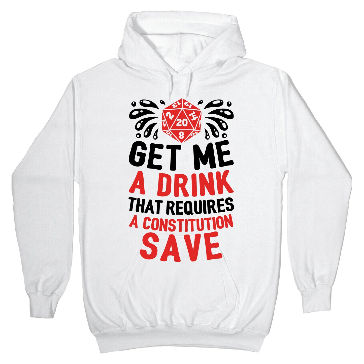 Get Me A Drink That Requires A Constitution Save Hoodie