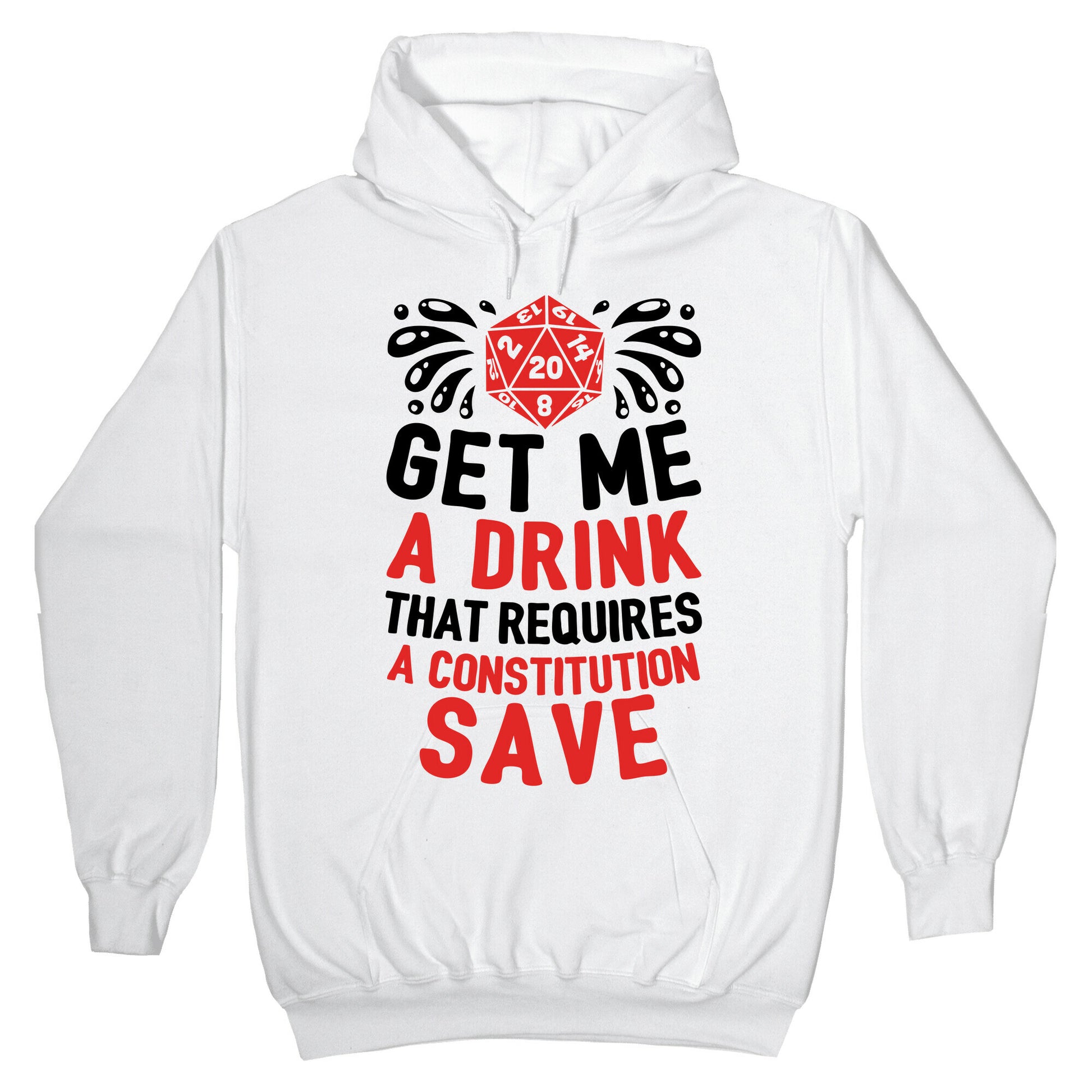 Get Me A Drink That Requires A Constitution Save Hoodie
