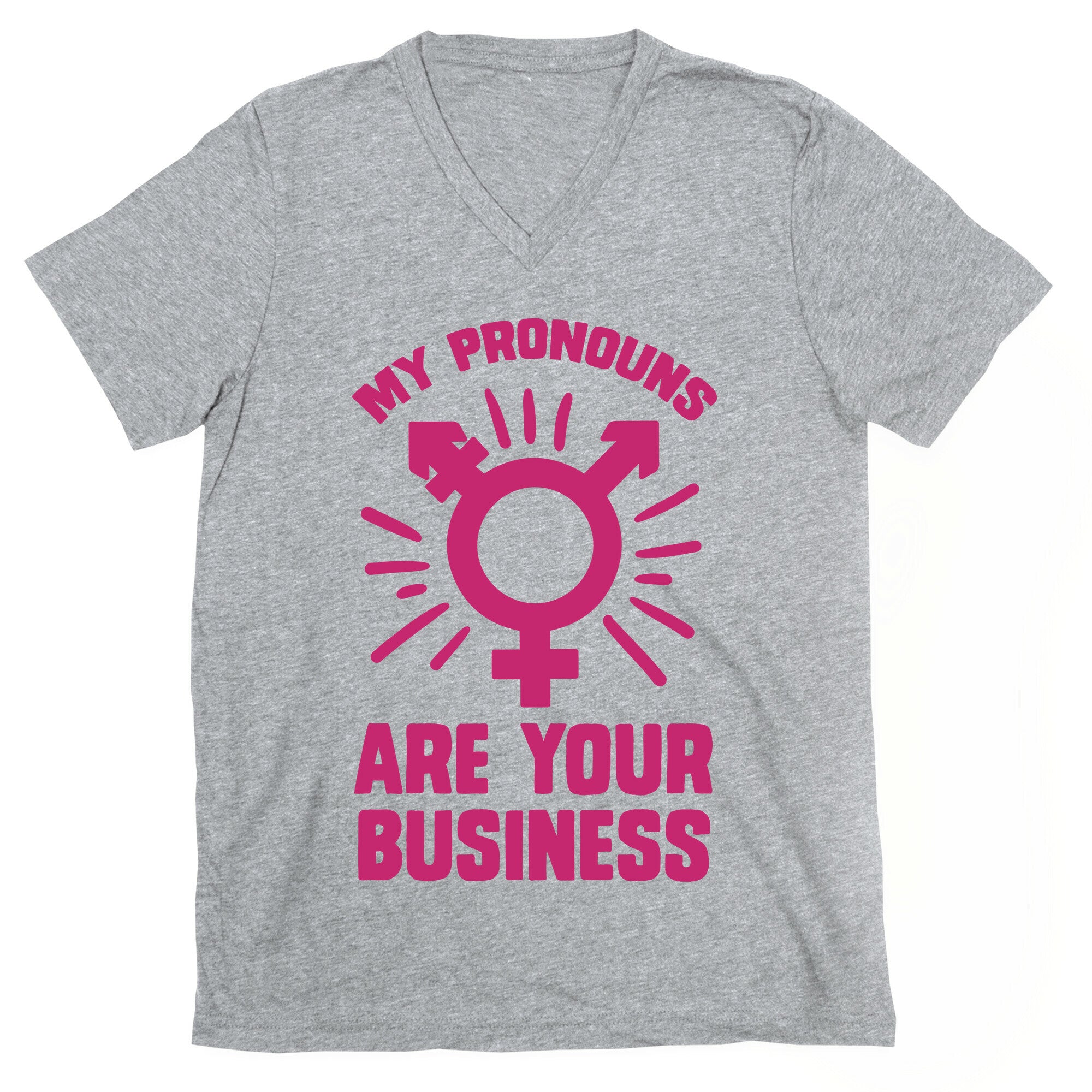 My Pronouns Are Your Business V-Neck