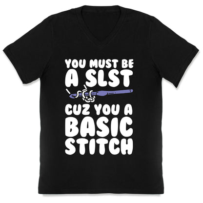 Basic Stitch V-Neck