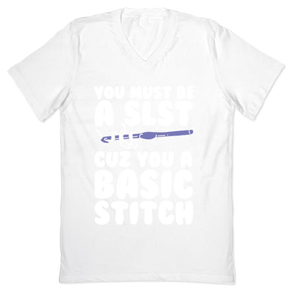 Basic Stitch V-Neck