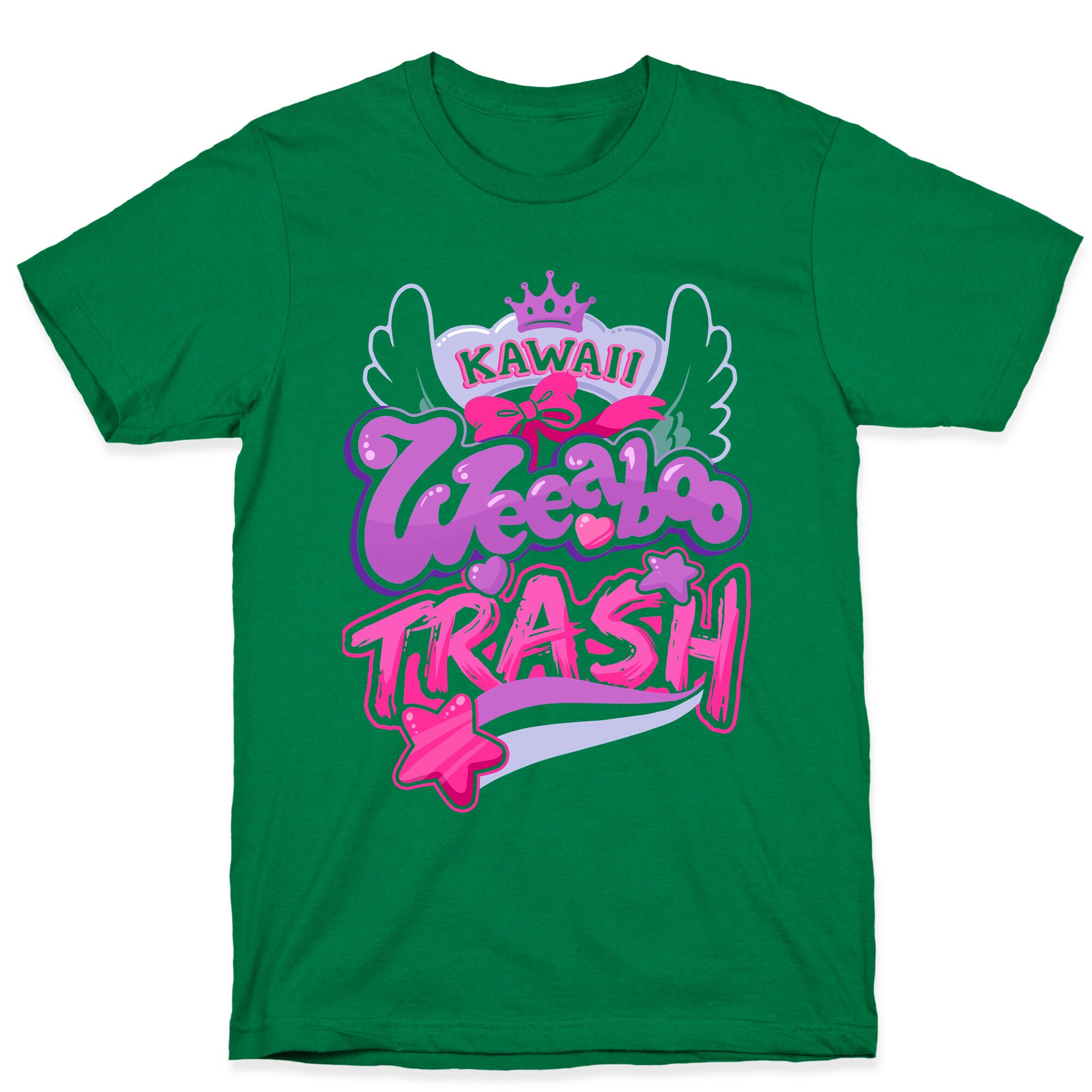 Kawaii Weeaboo Trash Anime Logo T-Shirt