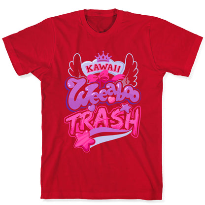 Kawaii Weeaboo Trash Anime Logo T-Shirt