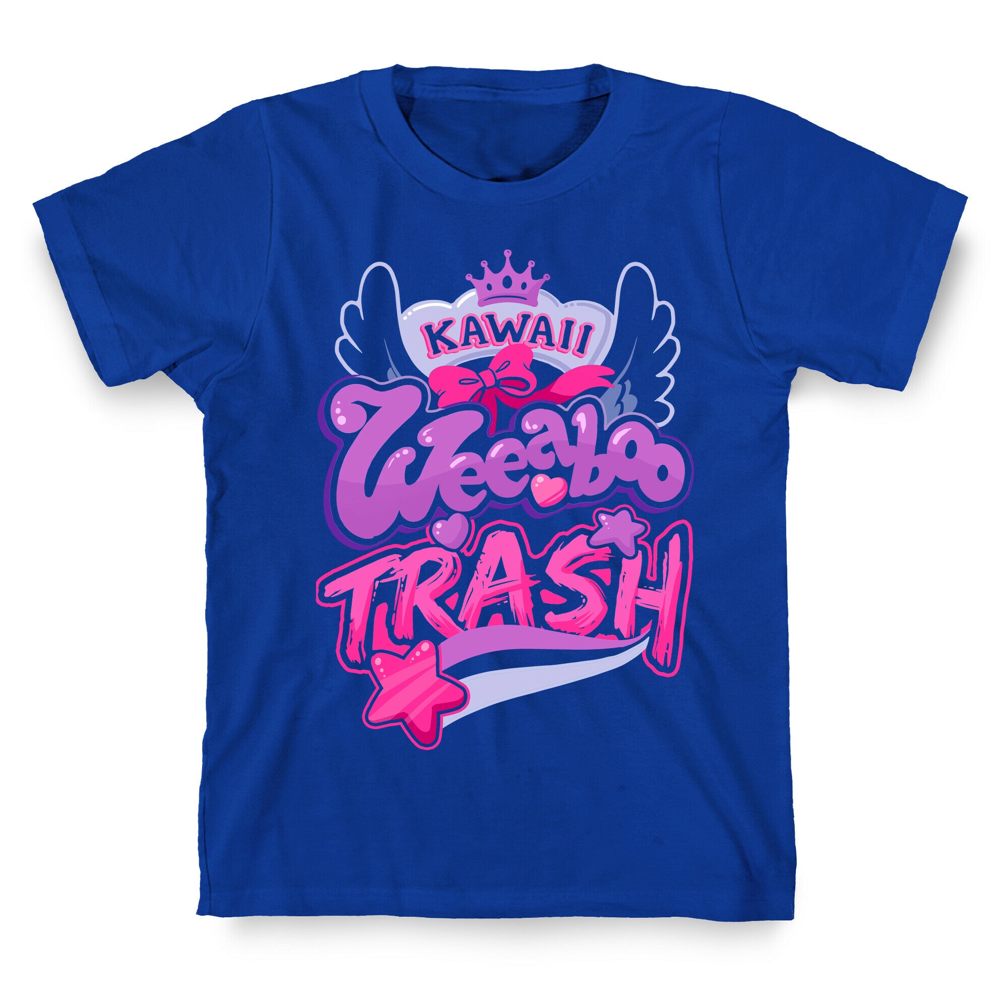 Kawaii Weeaboo Trash Anime Logo T-Shirt