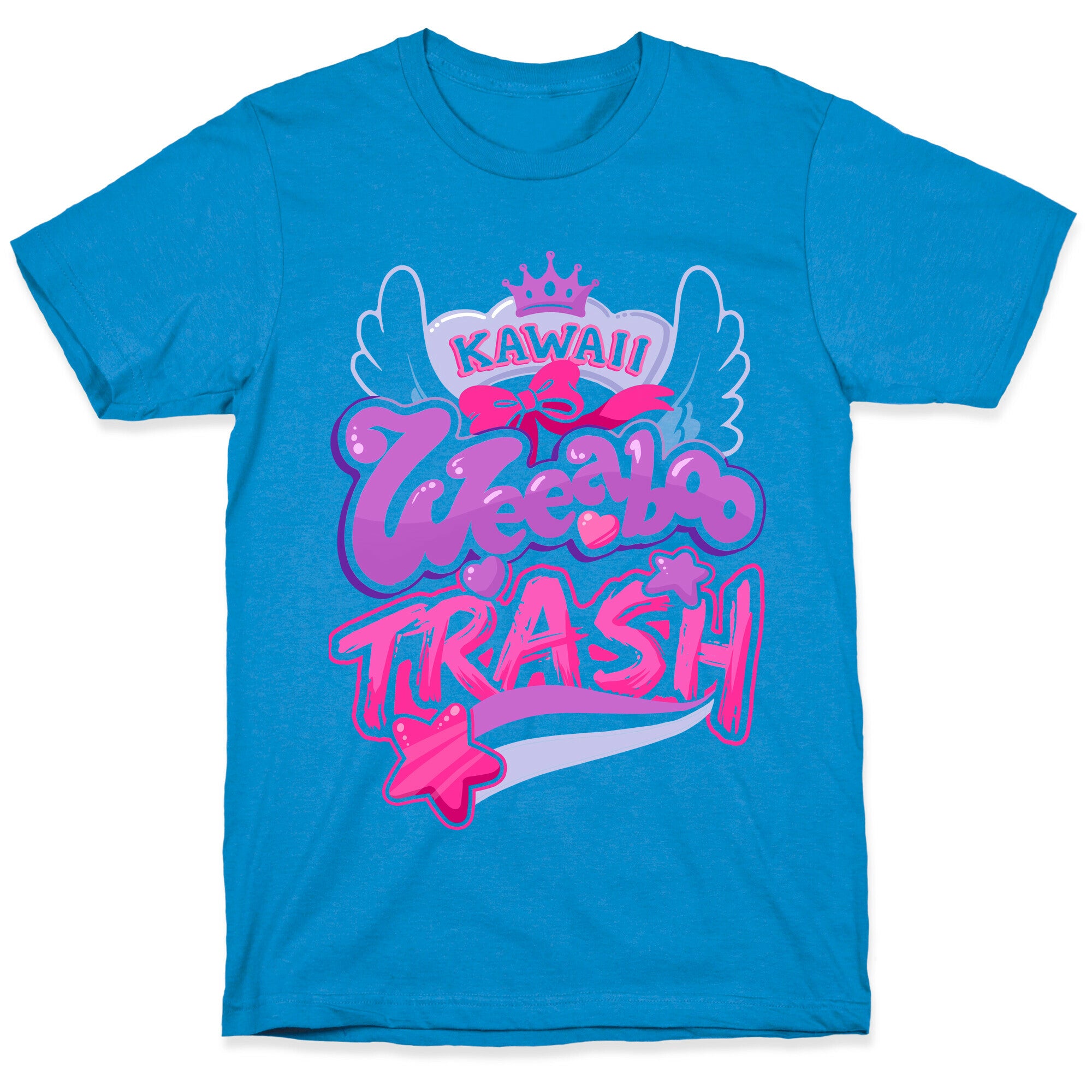 Kawaii Weeaboo Trash Anime Logo T-Shirt