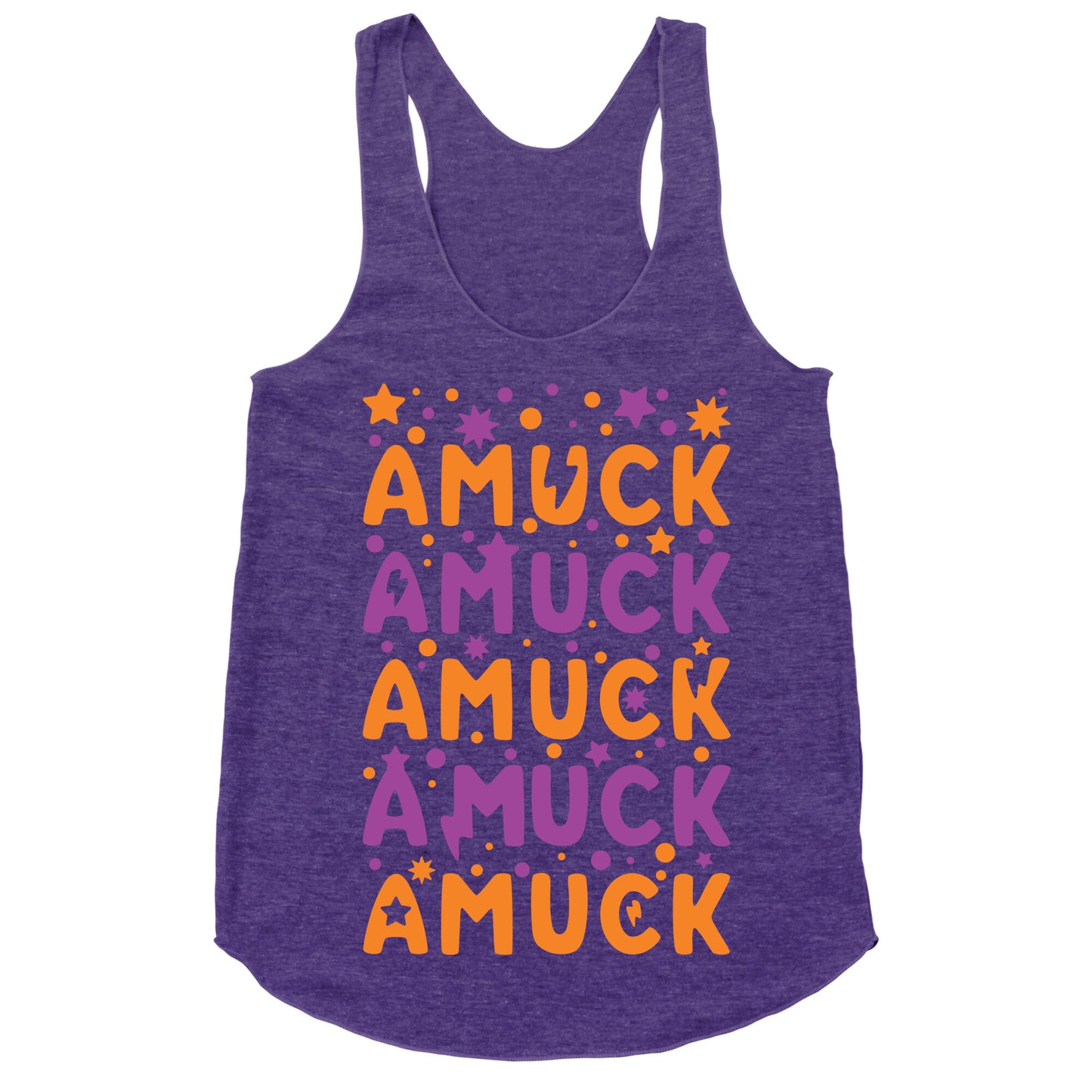 Amuck Amuck Amuck! Racerback Tank