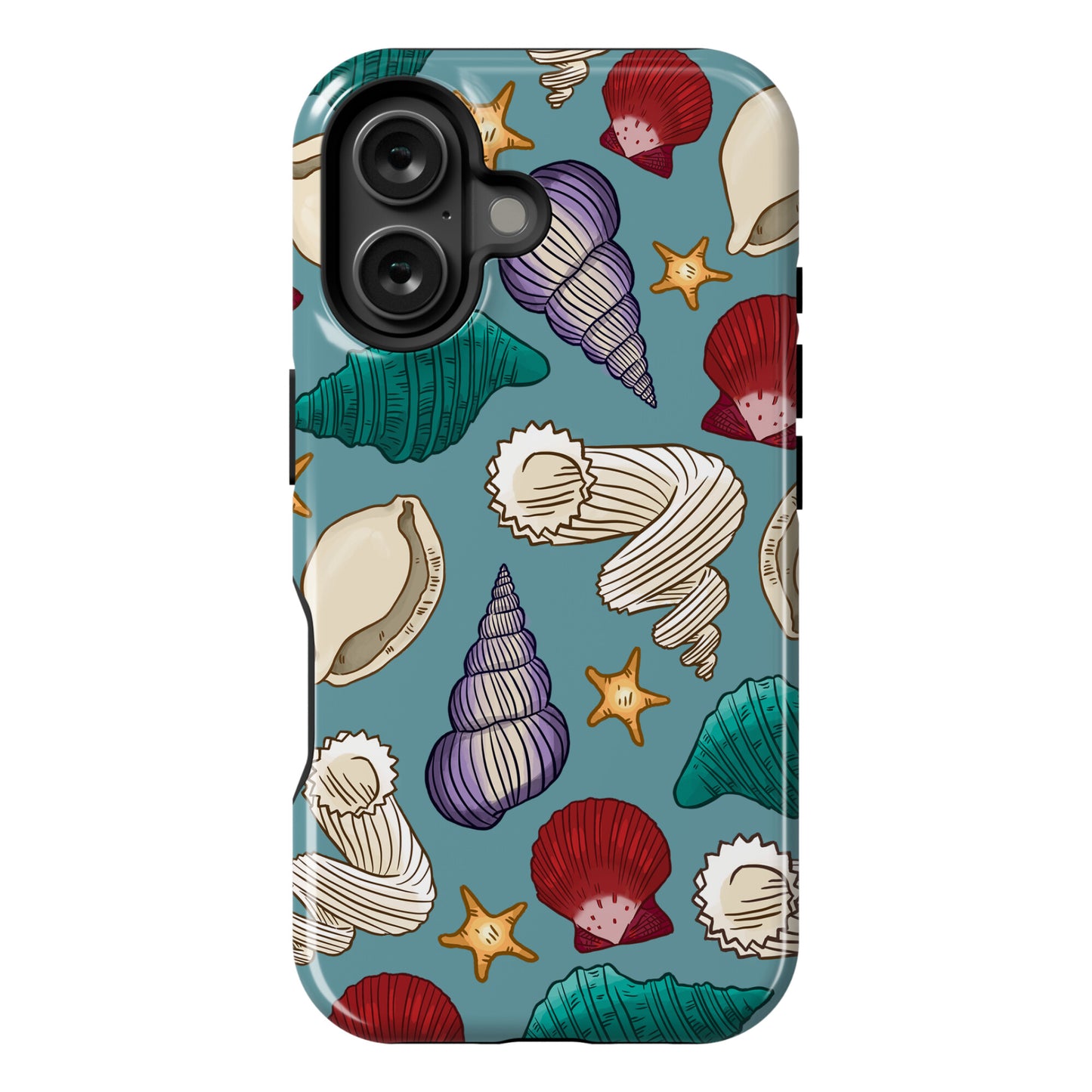 Seashell Pattern Phone Case